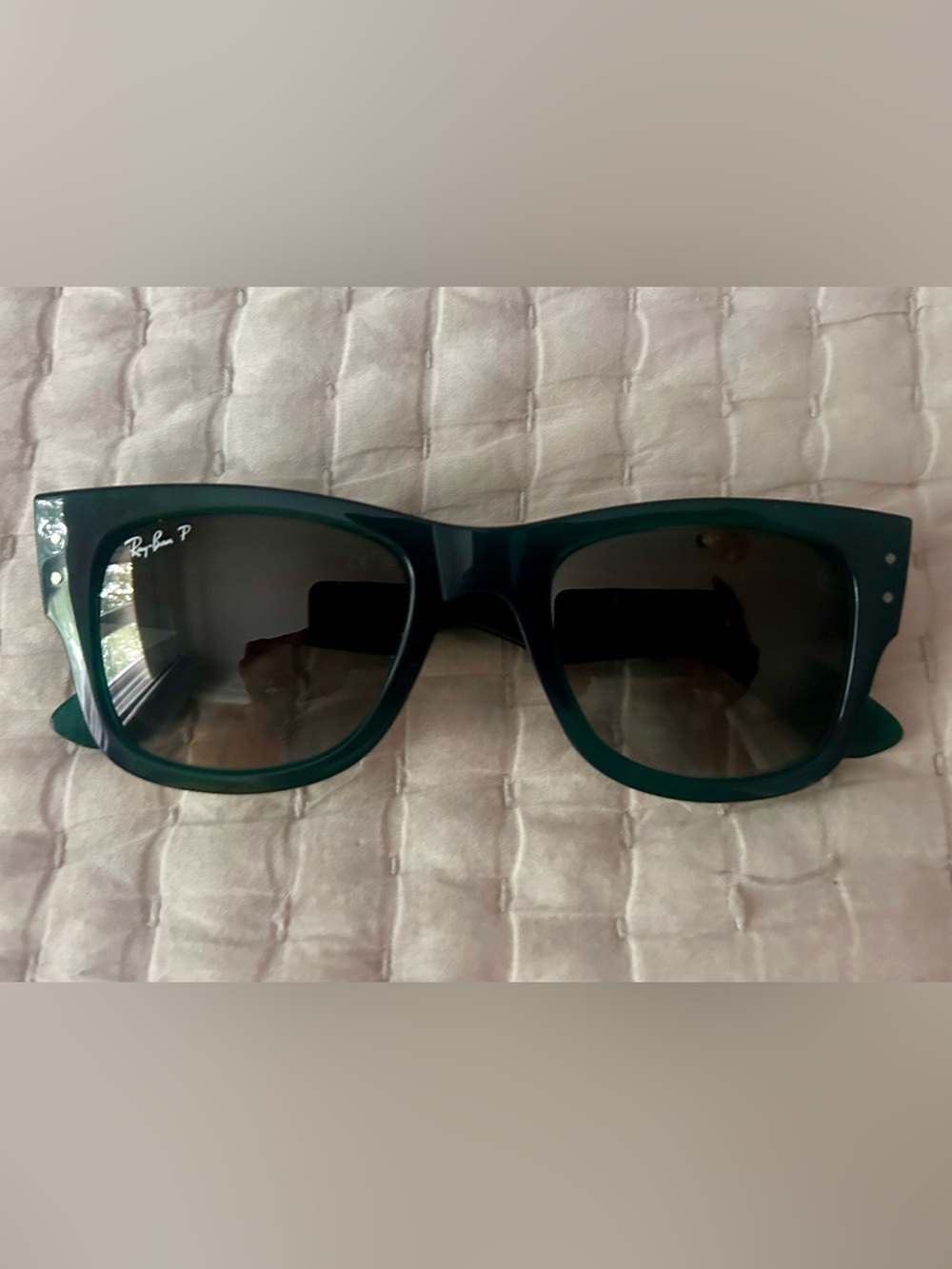 Ray-Ban Green Square Sunglasses